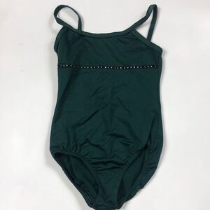 4/$30 Vintage Motion Wear Made In USA Girl Leotard Size 8/10